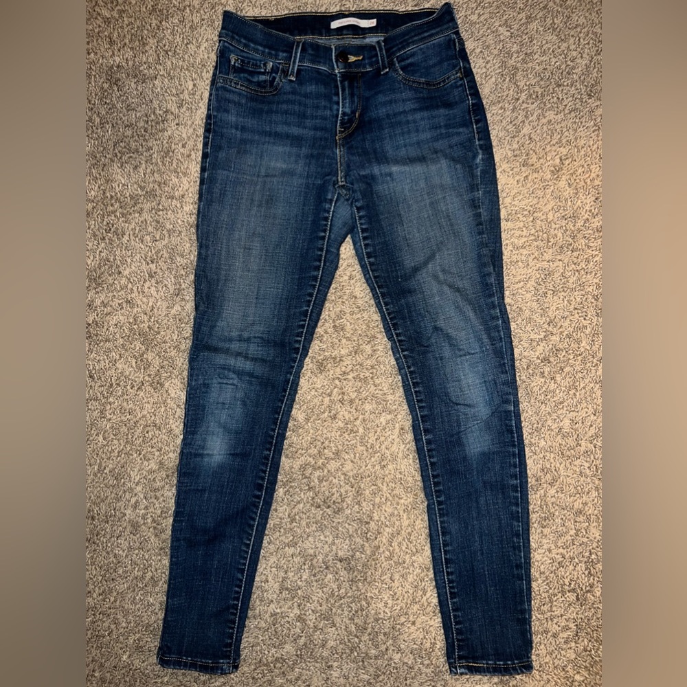 LEVI’S low rise skinny jeans